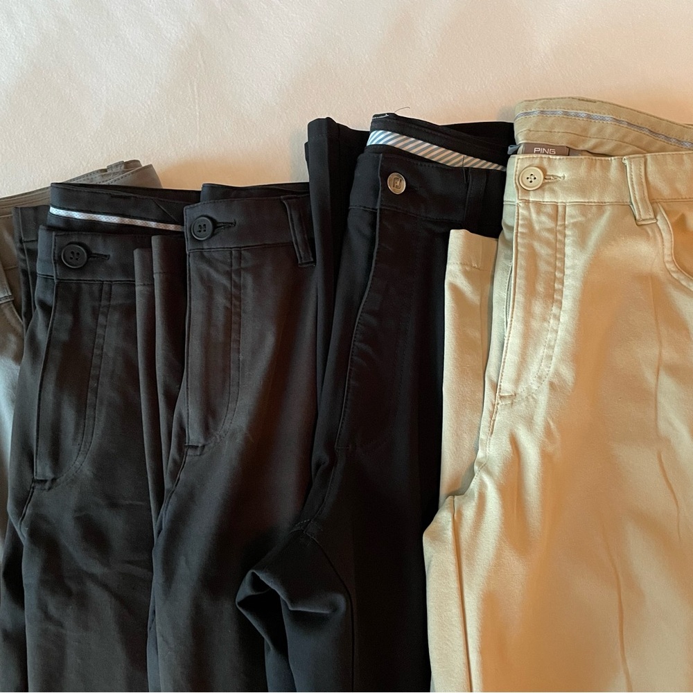 Men’s Golf Pants 32x34 Bundle FootJoy Ping - Picture 3 of 15